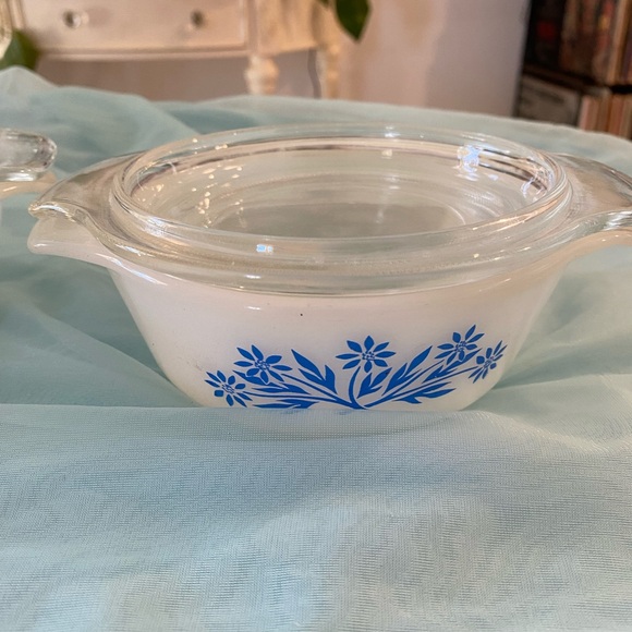 VINTAGE FIRE KING HOCKING CASSEROLE DISHES - Picture 3 of 6